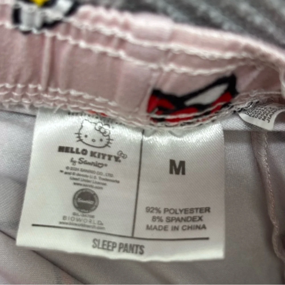 Box lunch x Sanrio Hello Kitty Pink Pajama  elastic waist Pants size M
